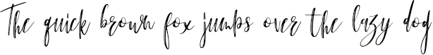 Example 124 of  Font
