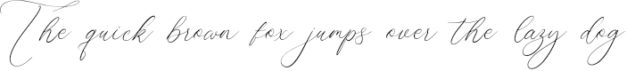 Example 1 of  Font