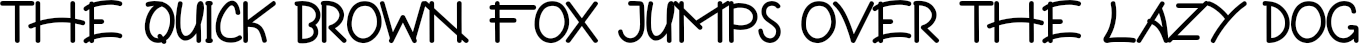 Example 5 of  Font