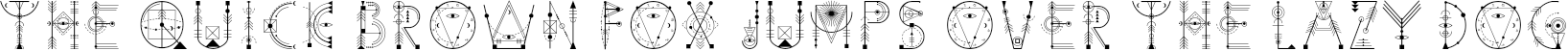 Example 1 of  Font