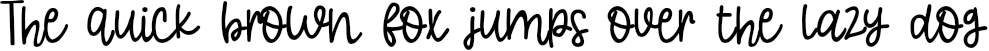 Example 3 of  Font