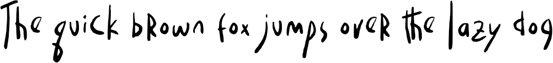 Example 2 of  Font