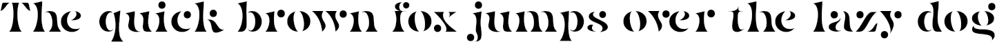 Example 1 of  Font