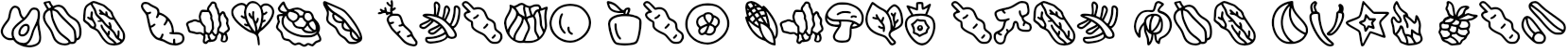 Example 1 of  Font