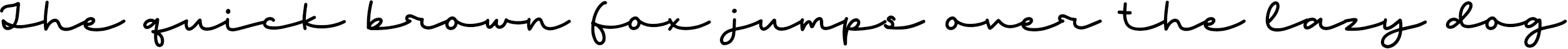 Example 1 of  Font