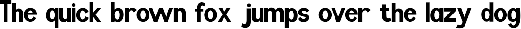 Example 1 of  Font