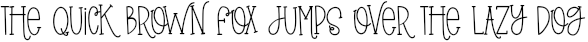 Example 1 of  Font