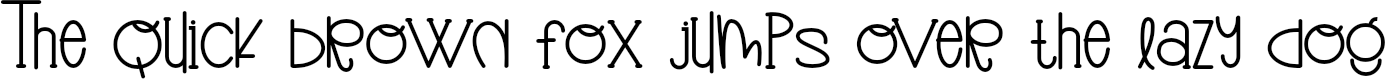 Example 1 of  Font