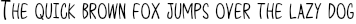 Example 1 of  Font