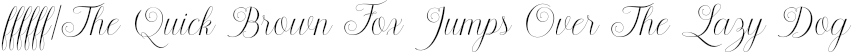 FabulousScript-Regular preview for Fabulous Script