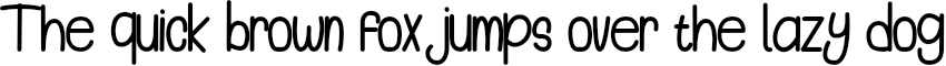Example 1 of  Font