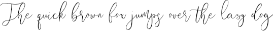 Example 2 of  Font