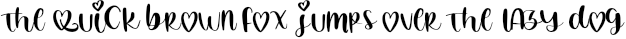 Example 1 of  Font
