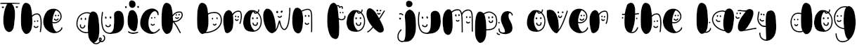 Example 1 of  Font
