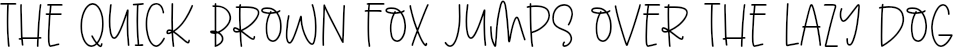 Example 1 of  Font