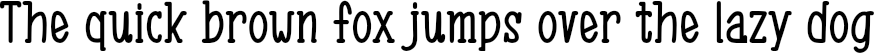 Example 1 of  Font