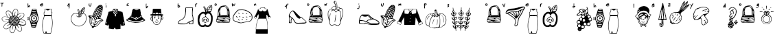 Example 1 of  Font