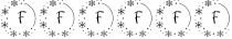 Font preview for Good Christmas Monogram