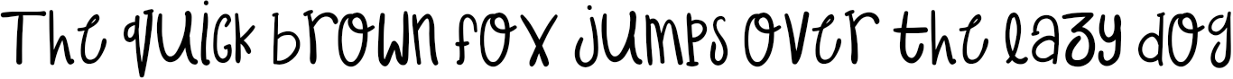 Example 1 of  Font