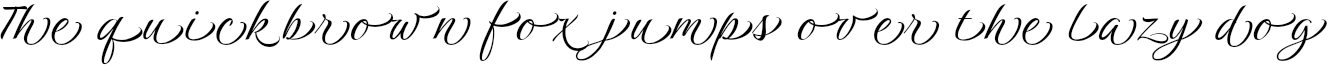 Example 2 of  Font