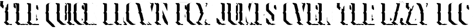 Example 6 of  Font