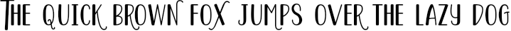 Example 1 of  Font