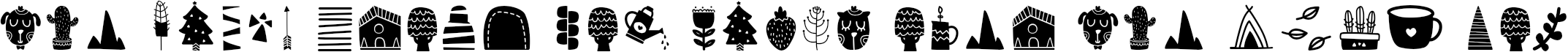 Example 3 of  Font