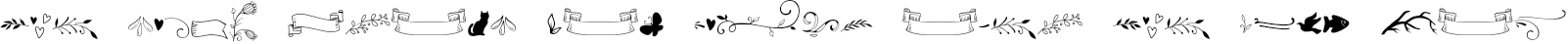 Example 3 of  Font