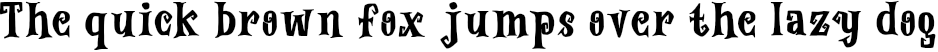 Example 1 of  Font