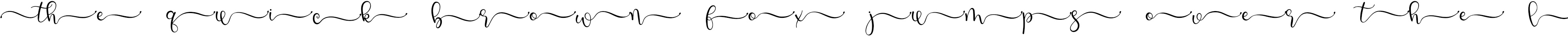 Example 19 of  Font