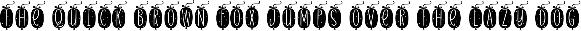 Example 3 of  Font