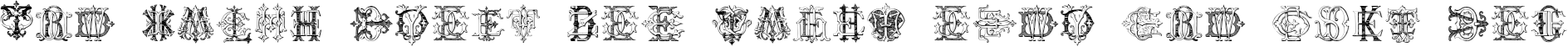 Example 20 of  Font