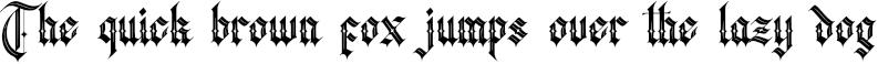 Example 2 of  Font