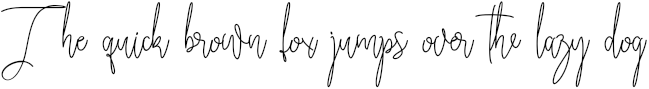 Example 2 of  Font