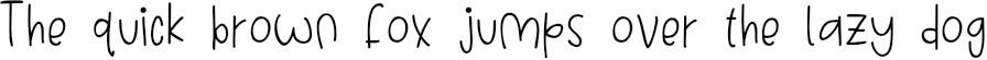 Example 2 of  Font