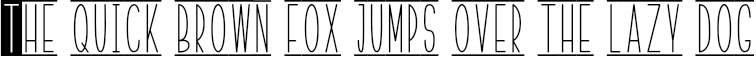 Example 5 of  Font