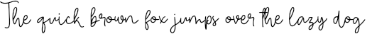 Example 10 of  Font