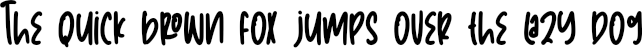 Example 1 of  Font