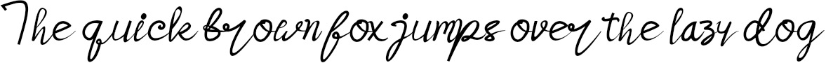 Example 1 of  Font