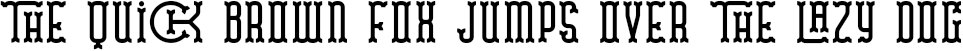 Example 1 of  Font