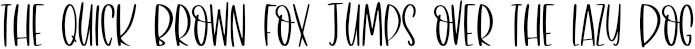 Example 74 of  Font