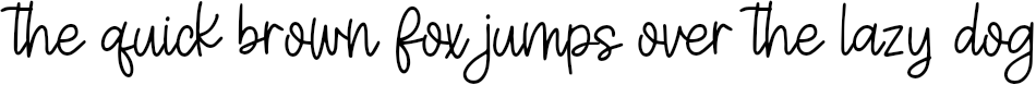 Example 4 of  Font