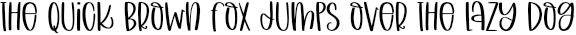 Example 1 of  Font