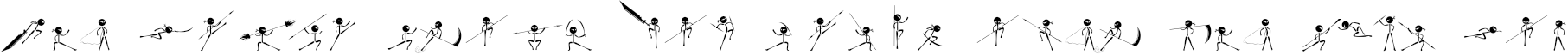 Example 5 of  Font