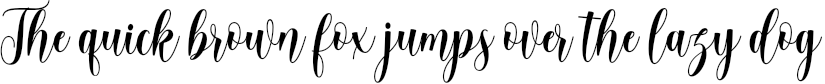 Example 1 of  Font