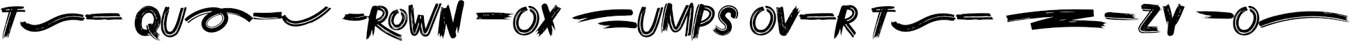 Example 1 of  Font