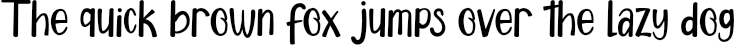 Example 1 of  Font