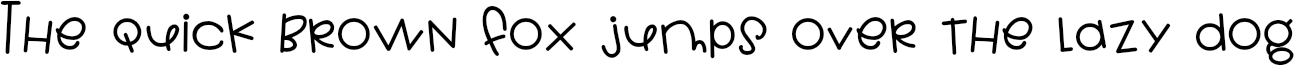 Example 5 of  Font