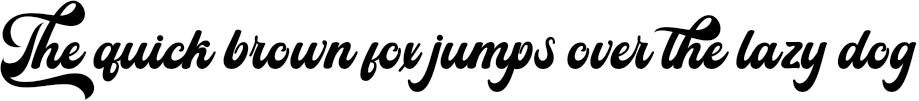 Example 1 of  Font