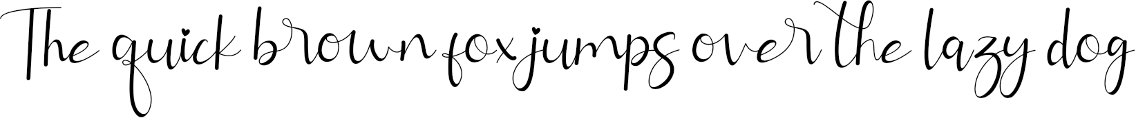 Example 64 of  Font